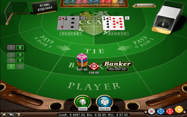 Cac keo ca cuoc Baccarat tai W88