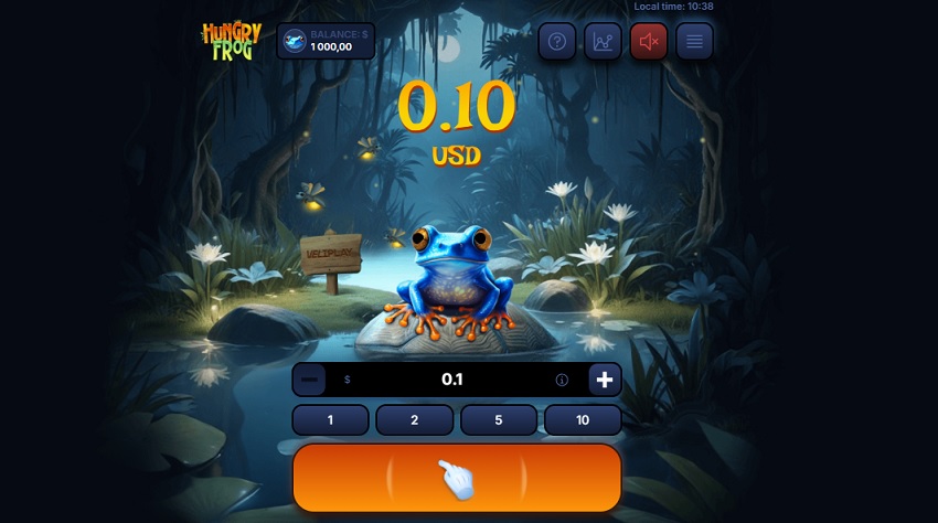 Giới thiệu game Hungry Frog W88 Mo ta game Hungry Frog W88