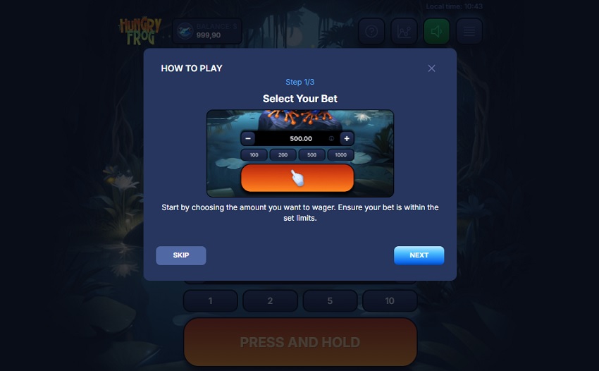 Cách chơi game Hungry Frog W88 Huong dan cach choi game Hungry Frog W88