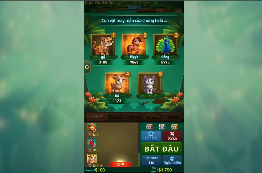 Tính năng của trò chơi Jogo do Bicho W88 Cai dat tinh nang tro choi Jogo do Bicho W88